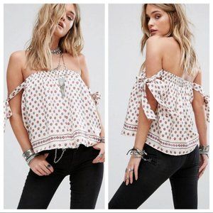 Tularosa Off Shoulder Top Perry Scarf